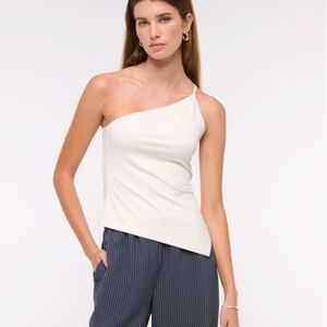 Abercrombie & Fitch One-Shoulder Asymmetrical Top
